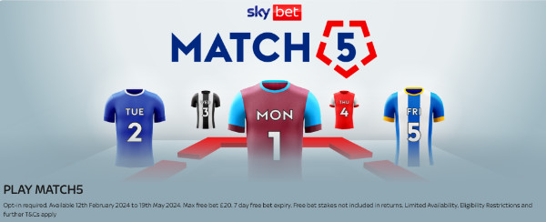 Sky Bet Match 5